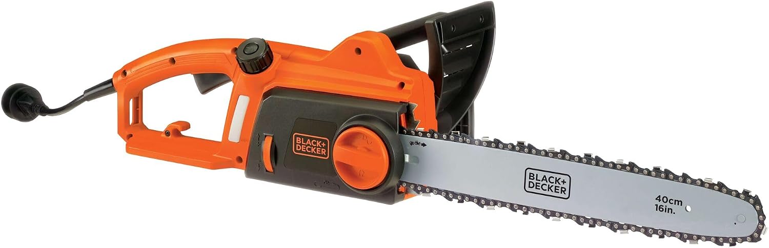 BLACK+DECKER 12 Amp 16 in. Electric Chainsaw (CS1216)